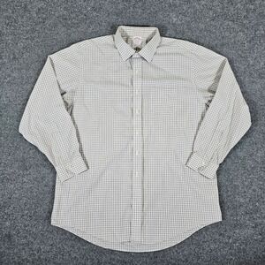 Brooks Brothers Madison Gingham Check Dress Shirt Men 17-35 Long Sleeve Preppy